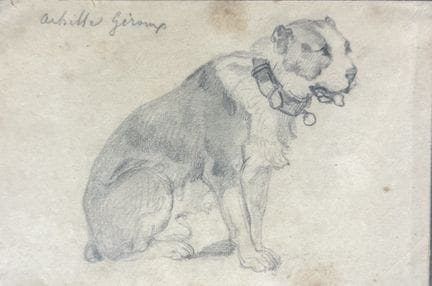 GIROUX, Achille (1820–1854)
Dog with a Collar (Stu