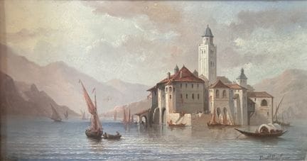 Ferdinand BONHEUR (1817–1887)
View of an Italian L