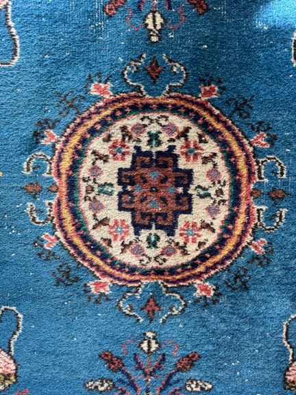 Samarkand Rug (cotton warp and weft, wool pile), E