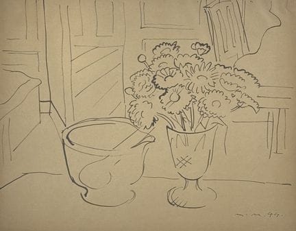 Maurice MARINOT (1882–1960)
Bouquet of Flowers, 19