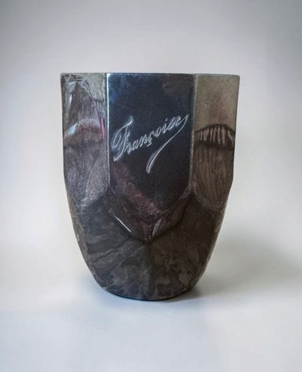 Silver baptismal cup, minimum 800/1000
Diamond-sha