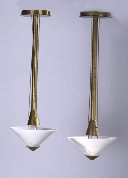 Opera SCANDINAVA degli anni '40
Coppia di lampade 