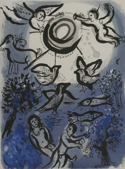 Nach Marc CHAGALL (1887–1985)
Die Erschaffung der 