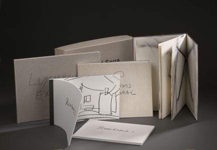 Richard SERRA (1938-2024) 
Notebooks, 2011  
Emboi