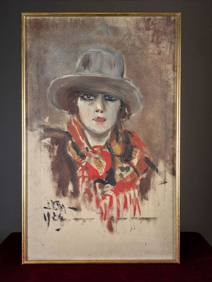 Lucie DELARUE-MARDRUS (1884-1945)
Autoritratto con