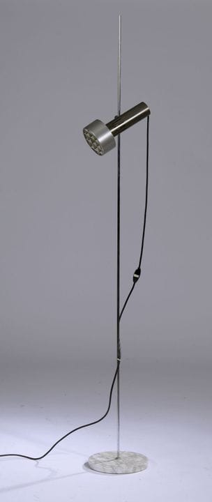 阿兰·理查德（1926 - 2017）
DISDEROT品牌，1960年代出品
落地灯
大理石底座支