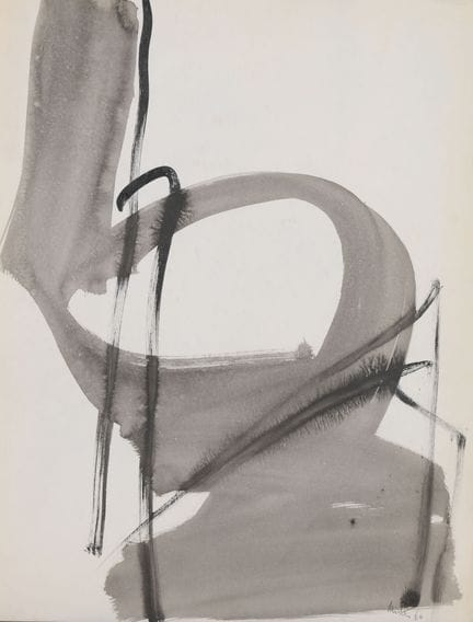 Jean MIOTTE (1926–2016)
Untitled, 1960
Ink (wash),