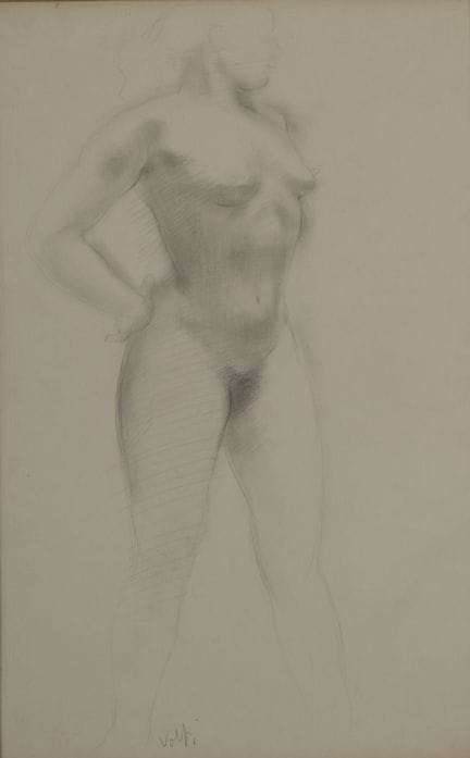 Antoniucci VOLTI (1915-1989)
Nudo in piedi
Disegno