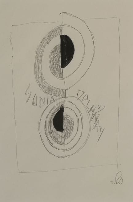 Attribuito a Sonia DELAUNAY (1885-1979)
Ritmo simu