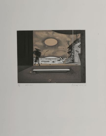 ASSADOUR (geb. 1943)
Dezember 1980
Radierung und A