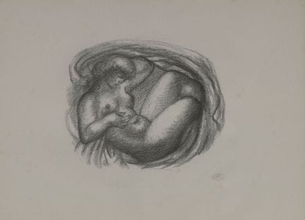 Aristide MAILLOL (1861–1944)
Frau in der Wiege, 19