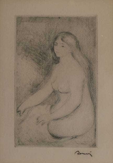 Auguste RENOIR (1841–1919)
Sitzende Badende, um 18