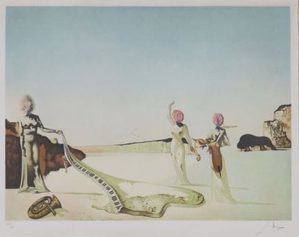 After Salvador DALI (1904–1989)
Women with Flower 