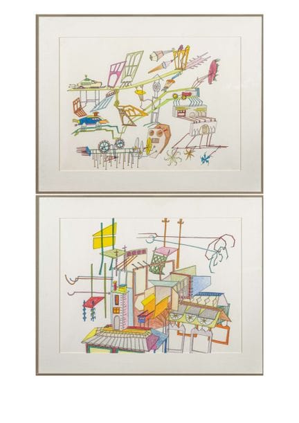 Élise CAM (nata nel 1980)
Serie di due (2) disegni