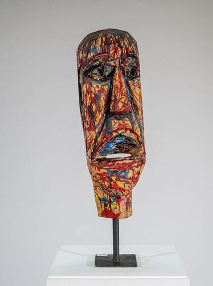 Jean ROSSET (1937–2021)
Head, 1986
Maple sculpture