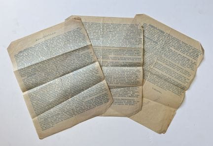 Rapolas SKIPITIS (1887–1976)
Maschinengeschriebene