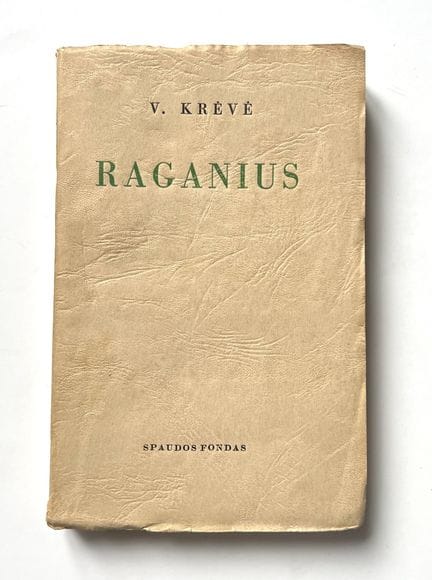 Vincas KREVE (1882-1954)
Raganius (El brujo), edic