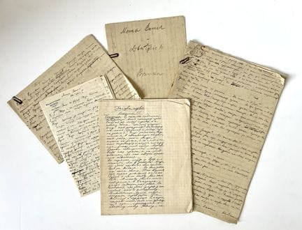 [BELGISCHE LITERATUR]
Sammlung von Manuskripten de