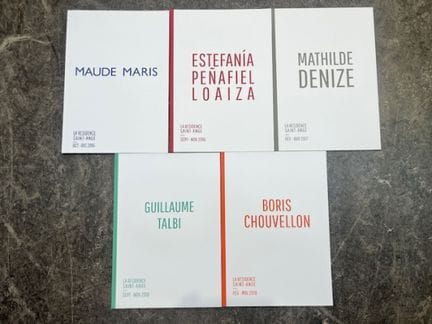 Set of five issues of *La Résidence Saint-Ange*, 2