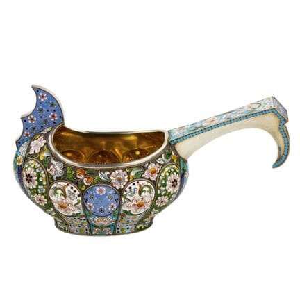 PAVEL OVCHINNIKOV FACTORY, CLOISONNÉ ENAMEL
KOVCH 