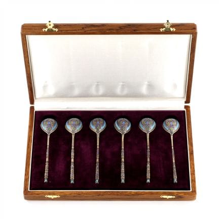 GRACHEV BROTHERS FIRM
ENSEMBLE DE SIX CUILLÈRES À 