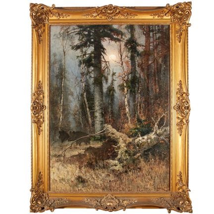 YULIY YULYEVICH KLEVER
FORÊT EN FIN D’AUTOMNE YOUL