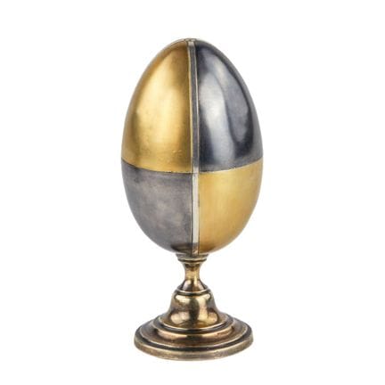 ERIK AUGUST KOLLIN
ŒUF DE PÂQUES EN ARGENT. ERIK K