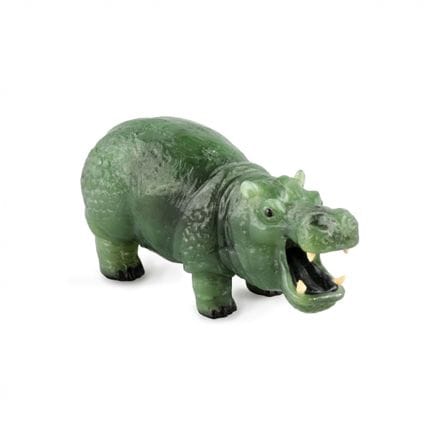 RUSSIAN HARDSTONE CARVING ART
HIPPOPOTAME. DANS LE