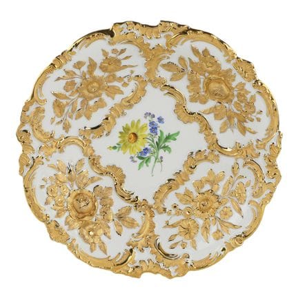 MEISSEN PORCELAIN MANUFACTORY
PLAT DÉCORATIF EN PO