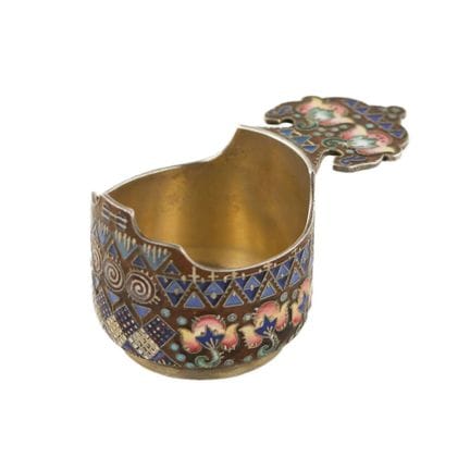 FYODOR RUCKERT
KOVCH RUSSE ART NOUVEAU EN ÉMAIL CL