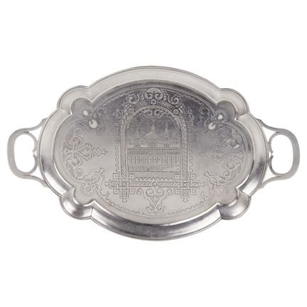NEO-RUSSIAN STYLE
PLATEAU EN ARGENT À VUE DU KREML