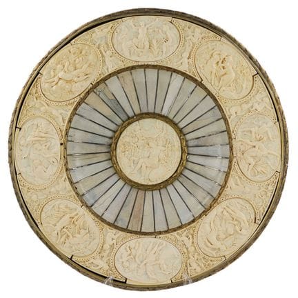 PLAT “BACCHUS”. NÉO-RENAISSANCE, DANS LE GOÛT DE J
