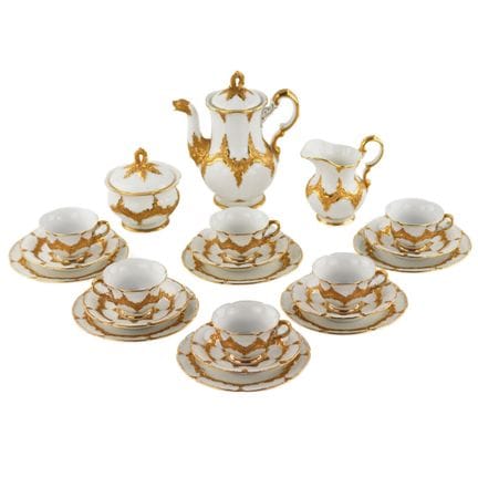 MEISSEN PORCELAIN MANUFACTORY
SERVICE À MOKA DE LU