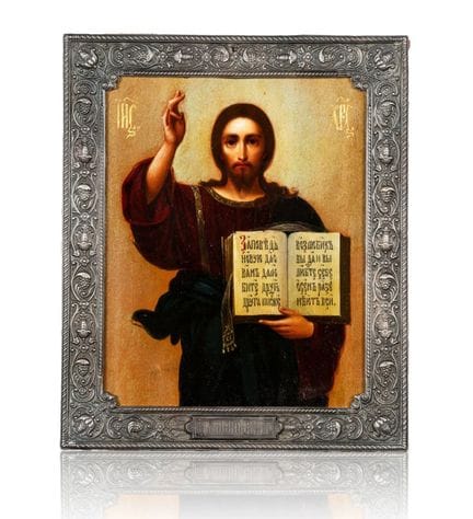 VIKTOR VASNETSOV
ICÔNE DU CHRIST PANTOCRATOR AVEC 
