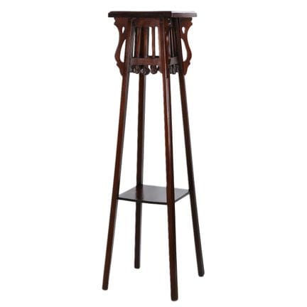 CONSOLE EN BOIS DE STYLE ART NOUVEAU. FIN DU XIXE 