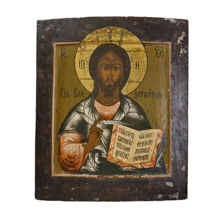 ICÔNE DU CHRIST PANTOCRATOR (CHRIST TOUT-PUISSANT)