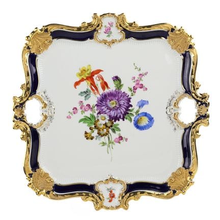 MEISSEN PORCELAIN MANUFACTORY
GRAND PLATEAU DE SER