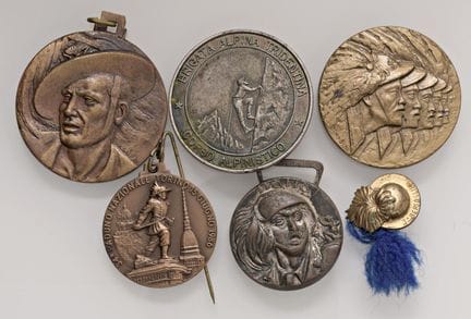 Multiple Lots - ITALIAN DECORATIONS A lot of 6 dec