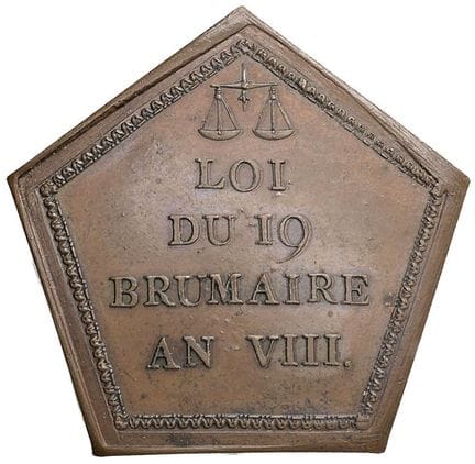 Médailles - FRANCE Napoléon, premier Consul (1799-