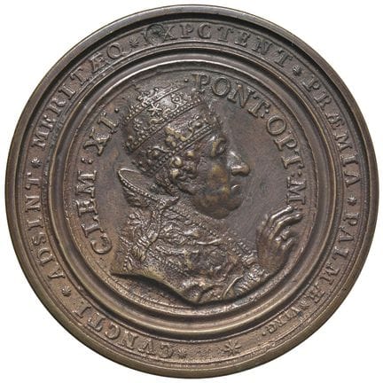 Médailles - Clément XI (1700-1721) Médaille de 170