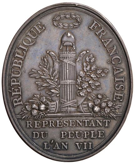 Médailles - FRANCE Directoire (1795-1799) Médaille