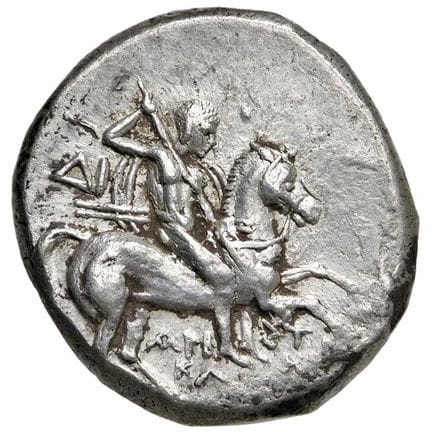 Monedas griegas - § ITALIA APULIA Tarento (272-240