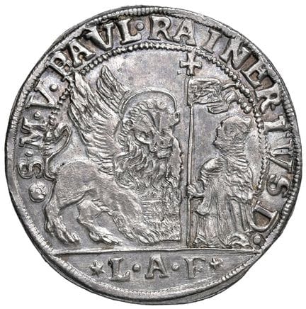 意大利硬币——威尼斯 保罗·雷尼尔（1779-1789） 124索尔迪大杜卡特——Paolucci 