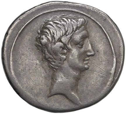 Monedas romanas de la República - § Octaviano (29-