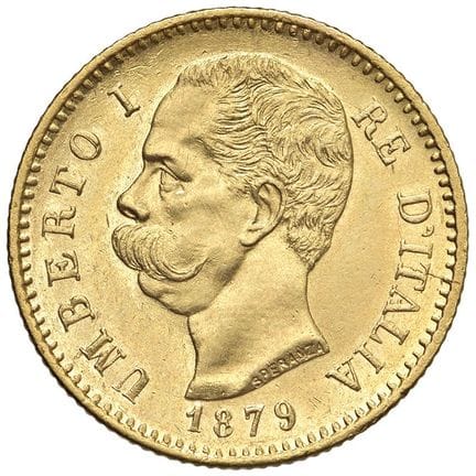 Collection Caruso - Umberto Ier (1878-1900) 20 lir