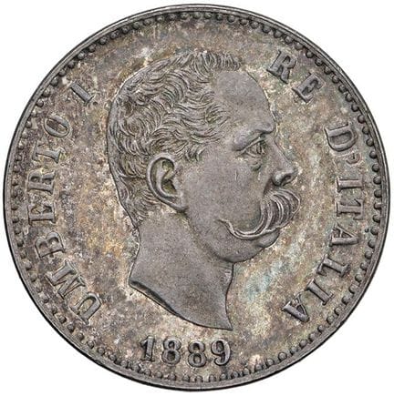 Caruso Collection - Umberto I (1878-1900) 50 Cente