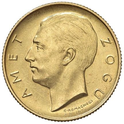 Monedas extranjeras - ALBANIA Amet Zogu (1925-1939