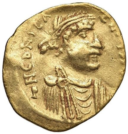 Monedas bizantinas - Constancio II (641-668) Const
