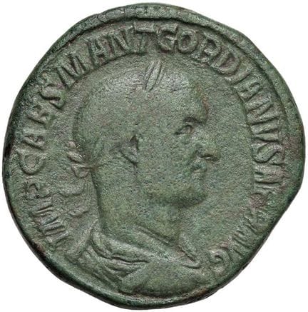 Monedas imperiales romanas - § Gordiano I (238) Ro