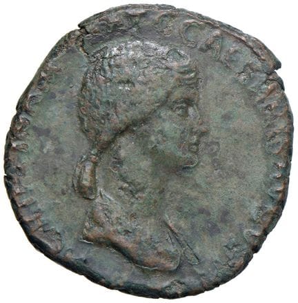 Monedas imperiales romanas - § Agripina, madre de 